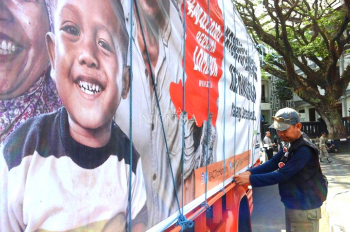 Plt Wali Kota Malang Lepas Konvoi Bantuan Kemanusiaan untuk Lombok