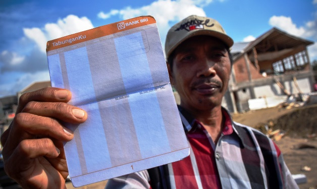 Bantuan rekontruksi korban gempa Lombok telah ditranfer