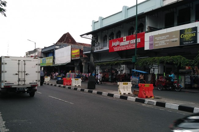 Pemilik Toko Minta PKL Malioboro Ditata