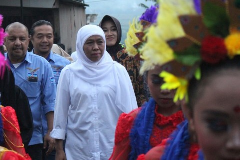 Khofifah Fokus Turunkan Kemiskinan  Pedesaan
