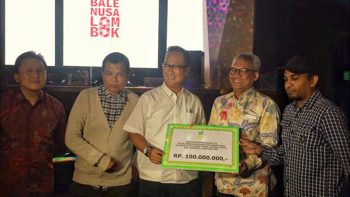 Konser Peduli Lombok Kumpulkan Donasi Rp3,1 Miliar