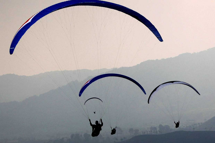 Momen Menarik Paralayang Asian Games 2018