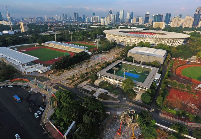 Venue Asian Games telan Rp 7,4 T, JK: Itu investasi