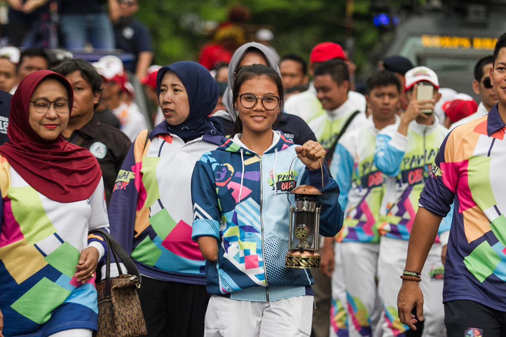 Pawai Obor Asian Para Games 2018 Dimulai Hari Ini