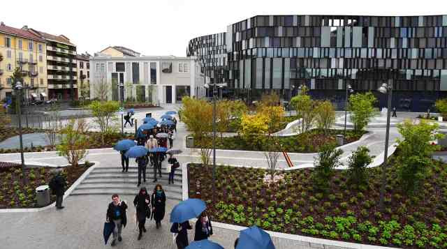 La Nuvola, dari pembangkit listrik jadi kafe