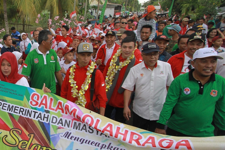 Pemkab Gorontalo Beri Modal Usaha Atlet Asian Games