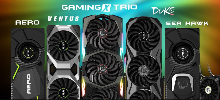 MSI Sudah Siapkan Lima Seri VGA NVIDIA RTX