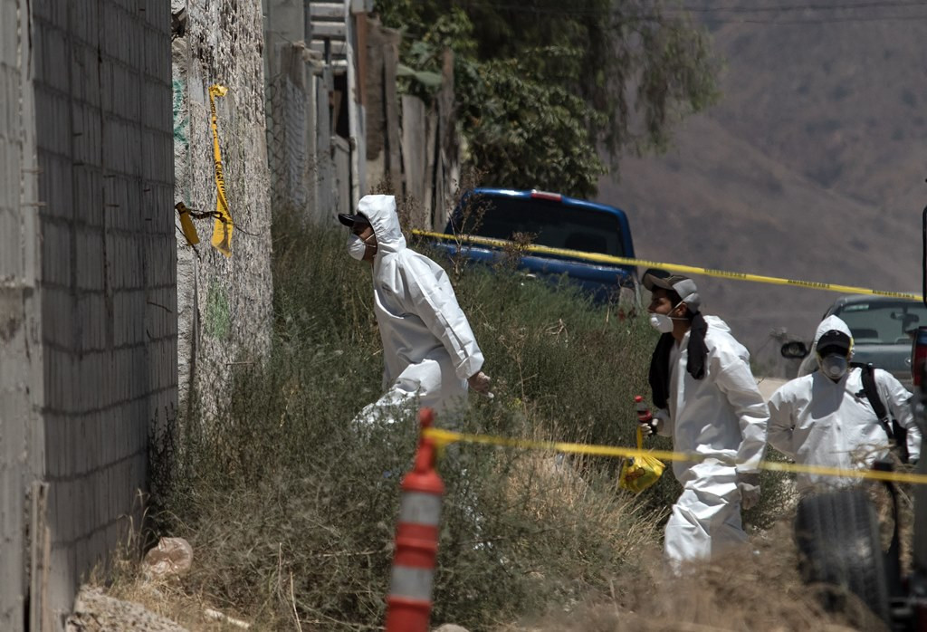 Penemuan kuburan massal di Meksiko. (Foto: AFP).