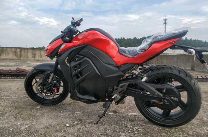Naked Bike Listrik dari Tiongkok, Tiru Kawasaki Z1000