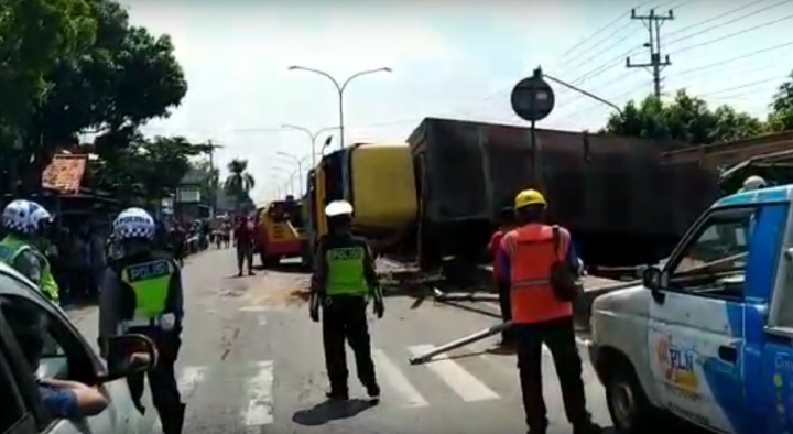 Kecelakaan Beruntun di Pantura Libatkan 4 Kendaraan
