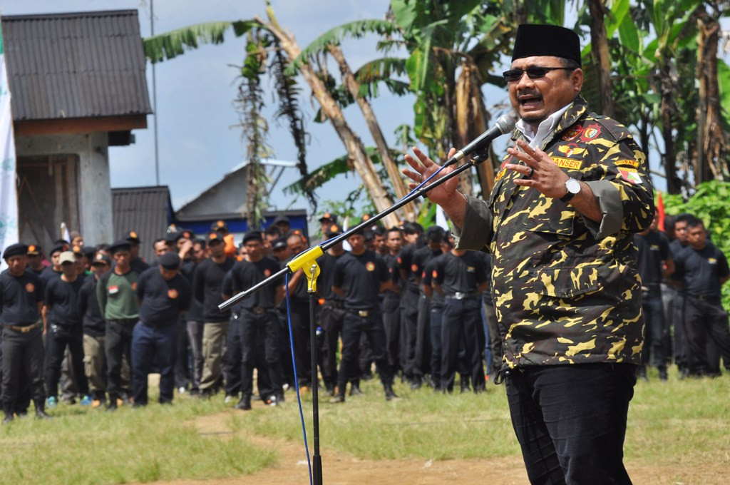 Ketua PP GP Ansor Yaqut Cholil Qoumas. ANT/Anis Efizudin.