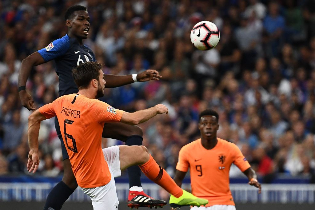 Prancis vs Belanda (AFP/ANNE-CHRISTINE POUJOULAT)