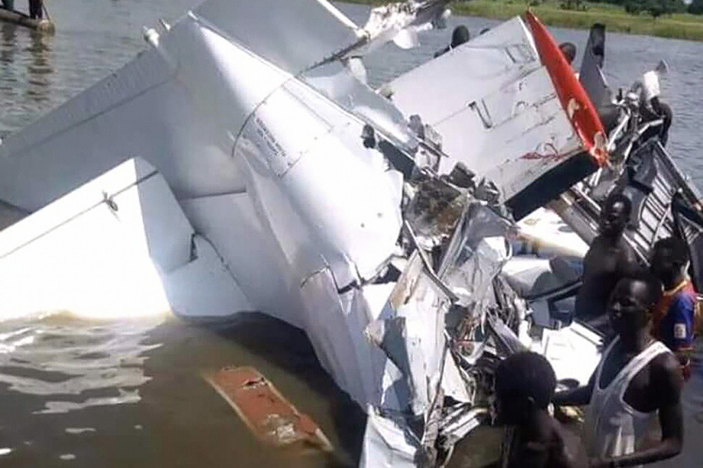 19 Orang Tewas dalam Kecelakaan Pesawat di Sudan Selatan
