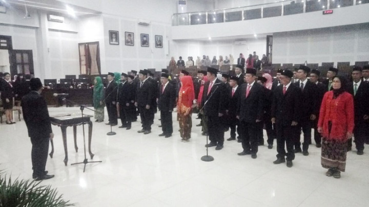 40 PAW DPRD Kota Malang Dilantik