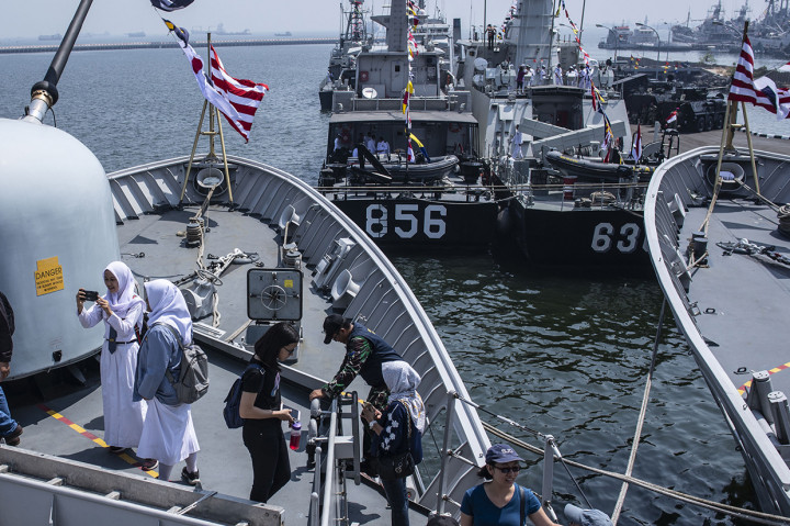 Perayaan HUT ke-73 TNI AL