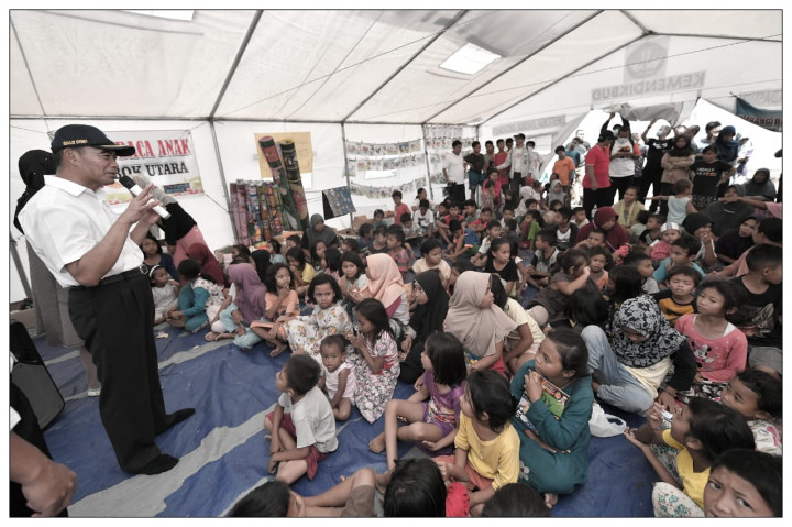 Siswa Korban Gempa Ditargetkan Segera Kembali ke Sekolah