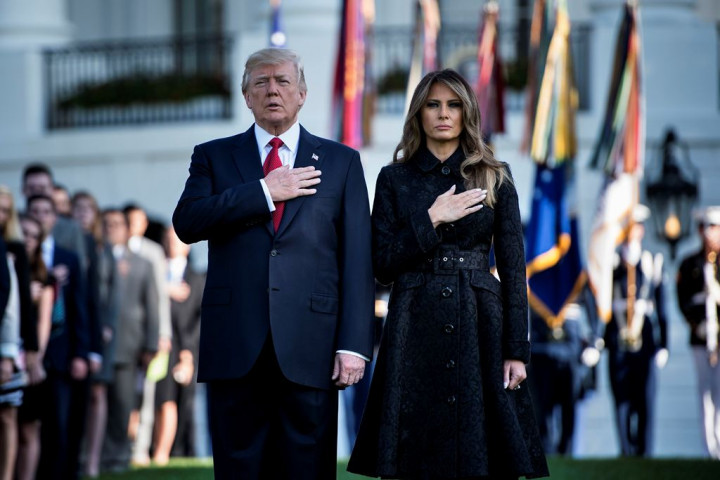 Trump dan Melania Kenang Korban 9/11 di Memorial Pennsylvania