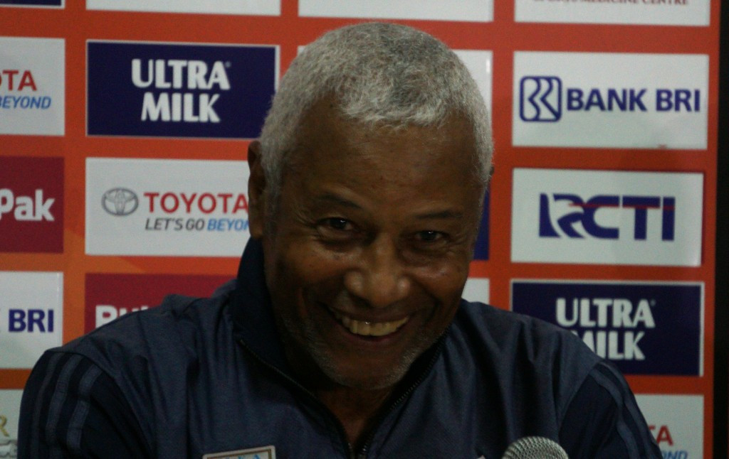 Pelatih Mauritius Francisco Filho Joaquim (Foto: Medcom.id/Kautsar Halim)