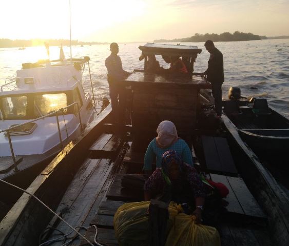 Polair Tanjungbalai Gagalkan Upaya Penyelundupan Tujuh TKI Ilegal