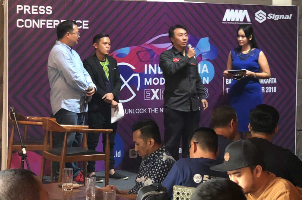Indonesian Modification Expo bawa pakem baru di kontes modifikasi mobil nasional. medcom.id/Ahmad Garuda