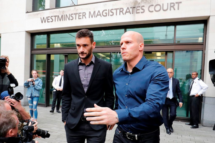 Mengemudi Sambil Mabuk, Lloris Didenda Rp963 Juta