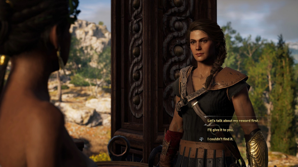 Gameplay di Assassin;s Creed Odyssey.