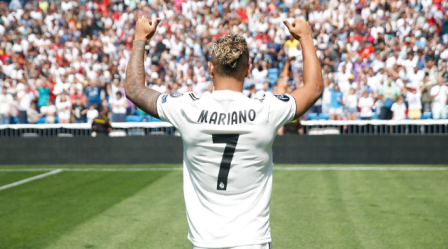 Pakai Nomor 7 Madrid, Mariano Mendapat Cacian