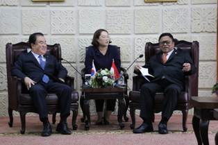 DPD Bahas Investasi Daerah Bersama Ketua Parlemen Korsel