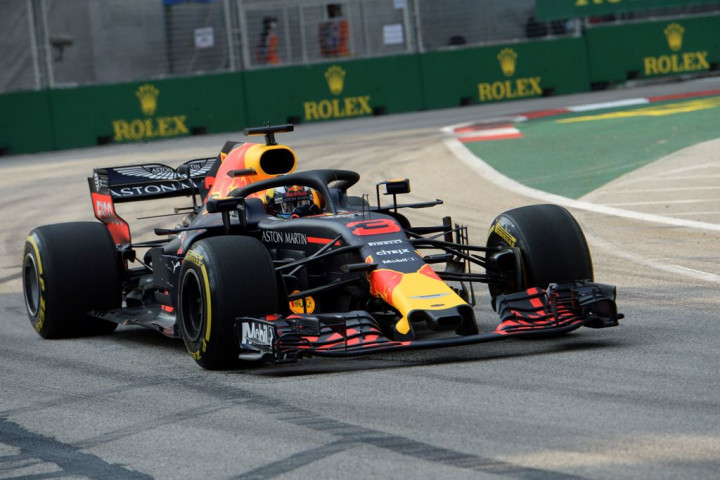 Duo Red Bull Mendominasi Latihan Bebas Pertama F1 GP Singapura