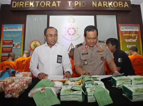 Direktur Tindak Pidana Narkoba Brigadir Jendral Polisi Eko