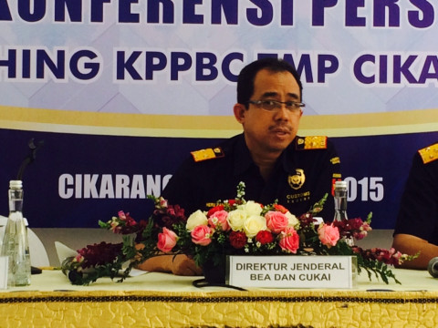 Dirjen Bea Cukai Heru Pambudi. (FOTO: Medcom.id/Suci Sedya Utami)
