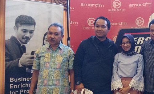 Peneliti dari Perkumpulan untuk Pemilu dan Demokrasi (Perludem) Fadli Ramadhanil (tengah). Medcom.id/Fachri Audhia Hafiez