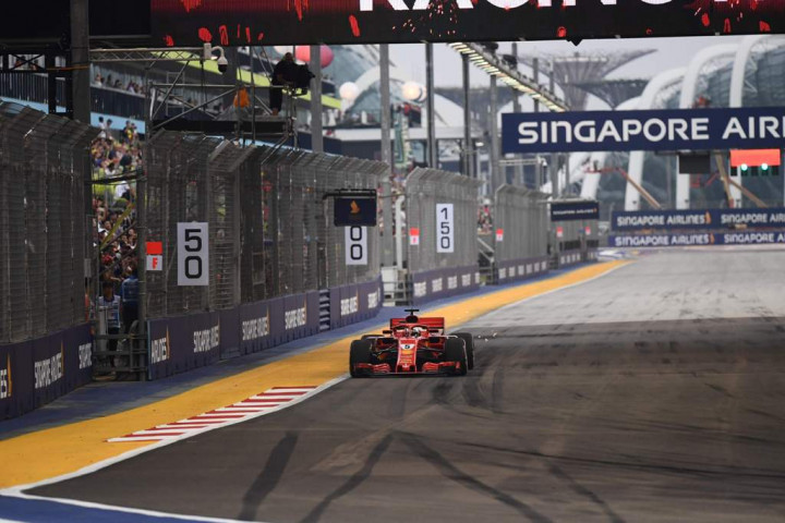 Ferrari Kuasai Sesi Latihan Bebas Ketiga F1 GP Singapura