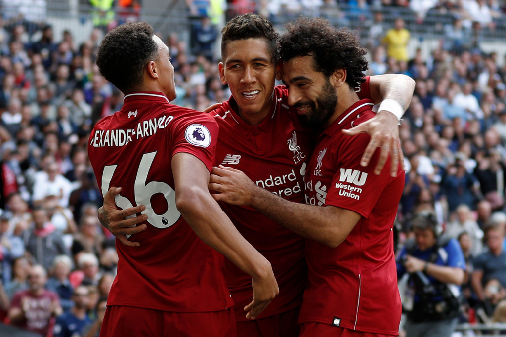 Liverpool Kalahkan Tottenham Hotspur 2-1