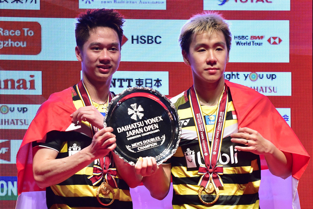 Kevin/Marcus Juara Jepang Terbuka 2018