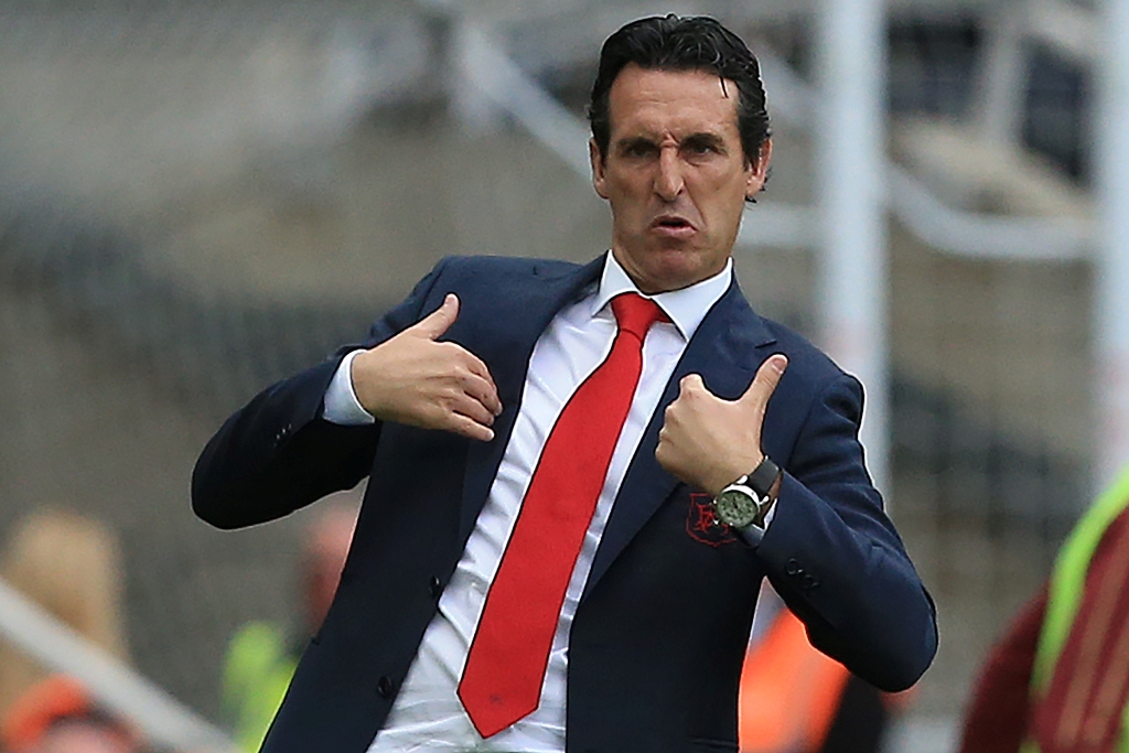 Unai Emery (AFP/Lindsey Parnaby)