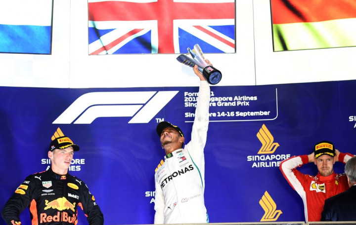 Klasemen Pembalap Usai GP Singapura