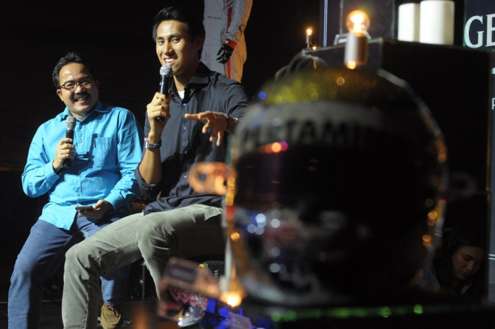 Sean dan Pembalap F1 Galang Dana untuk Korban Bencana Lombok