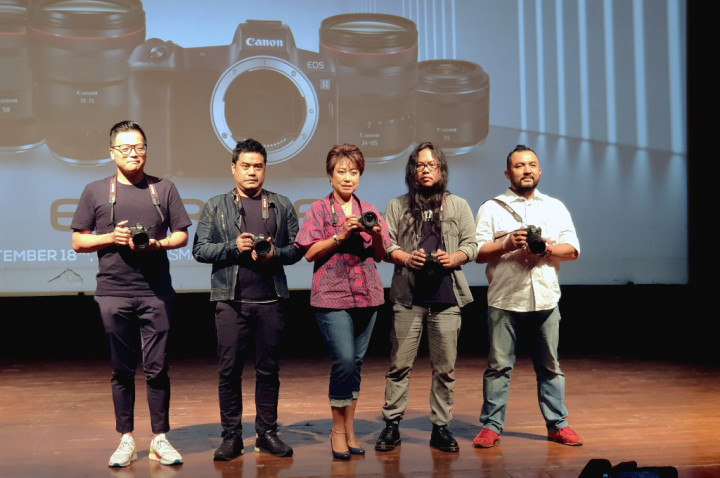 Canon Bawa Kamera Mirrorless Full-Frame dan Lensa RF ke Indonesia
