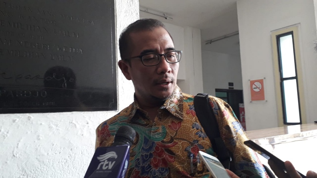 Komisioner KPU, Hasyim Asyari - Medcom.id/Faisal Abdalla. 