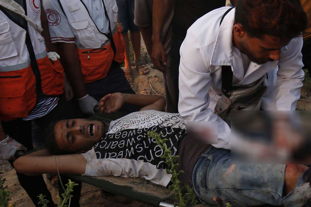 Bentrok dengan Tentara Israel, Puluhan Warga Palestina Cedera