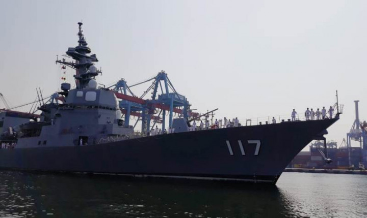 Lintasi Laut China Selatan, Jepang Tegaskan Kebebasan Navigasi