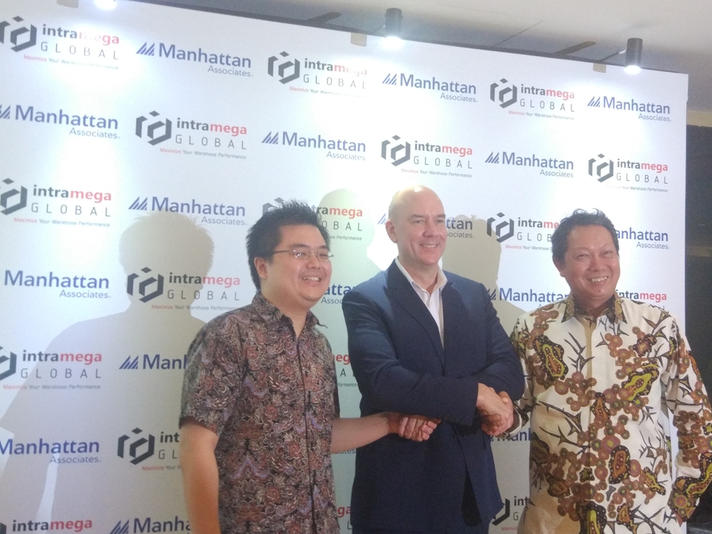 Managing Director Manhattan Associated Asia Tenggara Richard Wright (tengah). (FOTO: Medcom.id/Annisa Ayu)