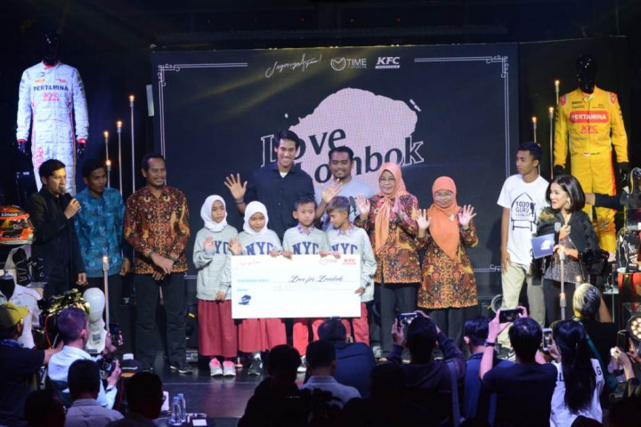 Tim Jagonya Ayam Kumpulkan Rp 4,1 Miliar untuk Korban Bencana Lombok