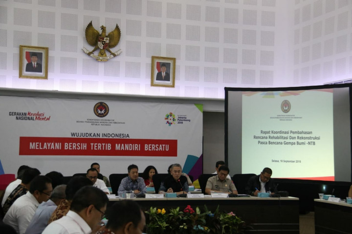 Kemenko PMK Koordinasikan Penyusunan Rencana Aksi Nasional Usai Gempa NTB