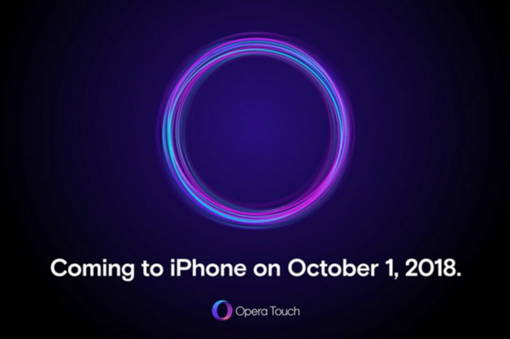 Opera Touch Sambangi iPhone per 1 Oktober