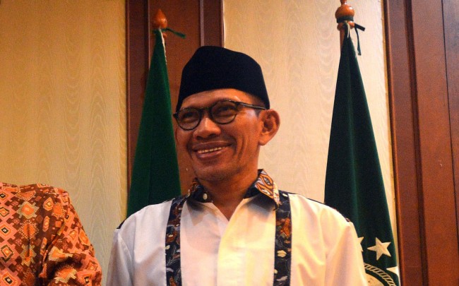 Ketua PBNU Robikin Emhas --MI/SUSANTO 
