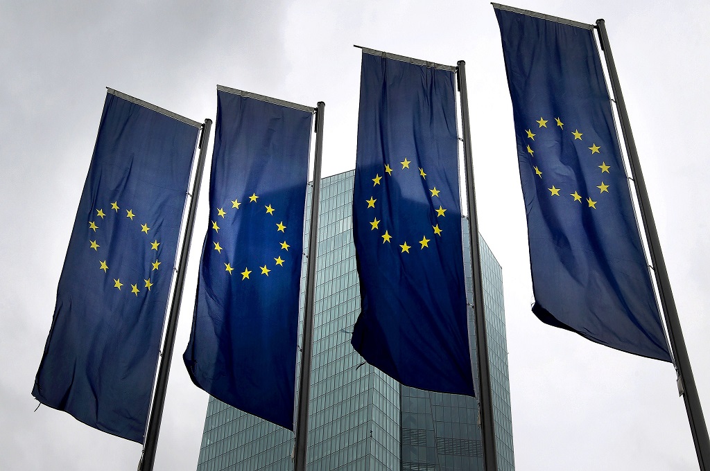 Bendera Uni Eropa. (Foto: AFP)