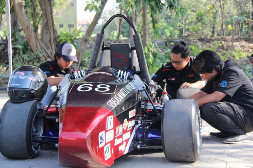Tim Bengawan Formula Student Universitas Sebelas Maret (UNS), dokumentasi Humas UNS.