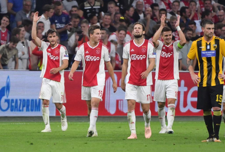 Ajax Terlalu Tangguh bagi AEK Athens
